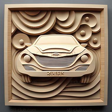 3D модель Kia Sephia (STL)